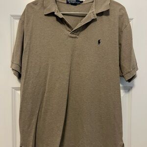 Ralph Lauren Men's Polo Shirt in Brown